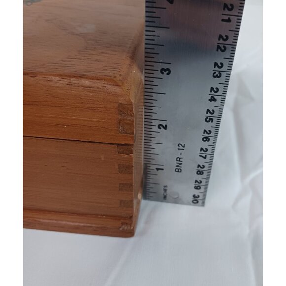 Arturo Fuente Don Carlos Empty Wooden Cigar Box 8 1/4" x 6 5/8" Crafts Stash GUC - Picture 11 of 13